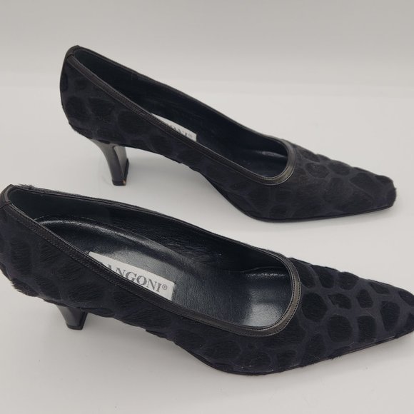 LUXURY Rangoni Firenza Calf Print Heels - Picture 2 of 5
